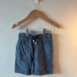 Kids Blue Denim Shorts